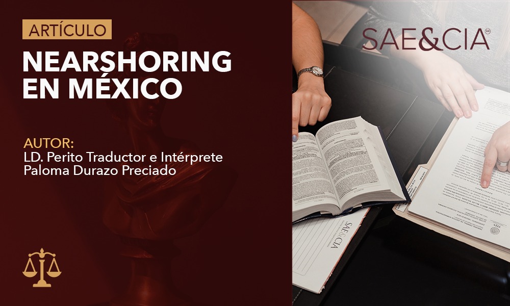 NEARSHORING EN MÉXICO